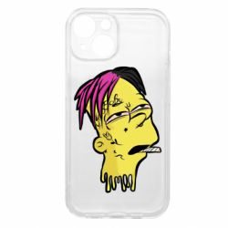 Чехол из раздела Hip Hop Bart as Lil Peep для Apple iPhone 15