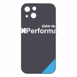 Чехол из раздела Автомобилистам BMW Performance для Apple iPhone 15 - FATLINE Чехол из раздела Автомобилистам BMW Performance для Apple iPhone 15