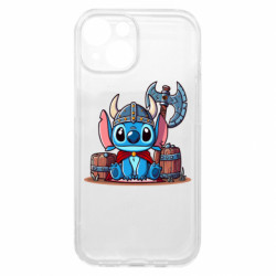 Чохол з розділу Ліло та Стіч Cтіч вікінг для Apple iPhone 15 - FATLINE Чохол з розділу Ліло та Стіч Cтіч вікінг для Apple iPhone 15