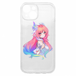 Чехол из раздела Honkai Star Rail Cyrene для Apple iPhone 15 - FATLINE Чехол из раздела Honkai Star Rail Cyrene для Apple iPhone 15