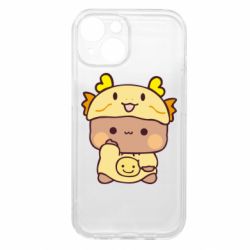 Чехол из раздела Bubu and Dudu Dragon Dudu для Apple iPhone 15 - FATLINE Чехол из раздела Bubu and Dudu Dragon Dudu для Apple iPhone 15