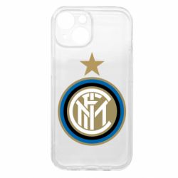 Чехол из раздела Интер (FC Inter) FC Inter Logo для Apple iPhone 15 - FATLINE Чехол из раздела Интер (FC Inter) FC Inter Logo для Apple iPhone 15