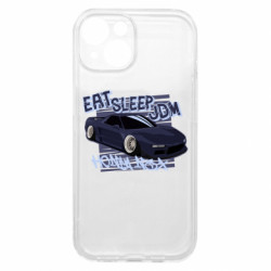 Чехол из раздела Honda Honda NSX Eat, sleep, JDM для Apple iPhone 15