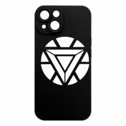 Чохол з розділу Залізна людина Iron Man Heart для Apple iPhone 15 - FATLINE Чохол з розділу Залізна людина Iron Man Heart для Apple iPhone 15