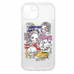 Чехол из раздела Demon Slayer Клинок, рассекающий демонов. для Apple iPhone 15