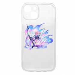 Чохол з розділу Honkai: Star Rail March 7th для Apple iPhone 15 - FATLINE Чохол з розділу Honkai: Star Rail March 7th для Apple iPhone 15