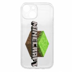 Чохол з розділу Minecraft Minecraft Land для Apple iPhone 15 - FATLINE Чохол з розділу Minecraft Minecraft Land для Apple iPhone 15