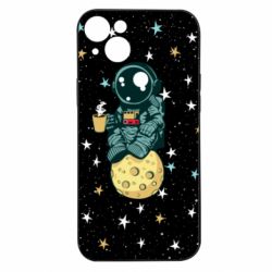 Чехол из раздела Любителям кофе Astronaut and coffee для Apple iPhone 15 Plus