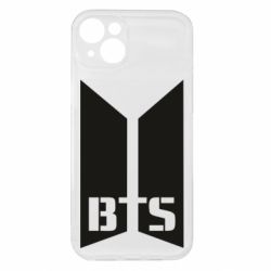 Чехол из раздела BTS Bangtan Boys double logo для Apple iPhone 15 Plus - FATLINE Чехол из раздела BTS Bangtan Boys double logo для Apple iPhone 15 Plus