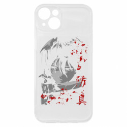 Чехол из раздела Атака на титанов Bloody Mikasa для Apple iPhone 15 Plus