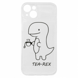 Чохол з розділу Напої Чайний динозавр для Apple iPhone 15 Plus - FATLINE Чохол з розділу Напої Чайний динозавр для Apple iPhone 15 Plus