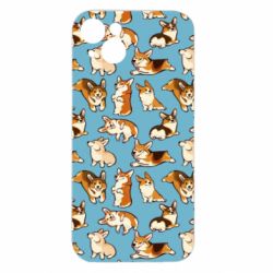 Чехол из раздела Собака Cute Corgis для Apple iPhone 15 Plus - FATLINE Чехол из раздела Собака Cute Corgis для Apple iPhone 15 Plus