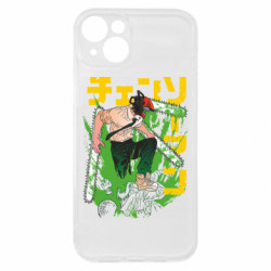 Чехол из раздела Человек-бензопила Denji для Apple iPhone 15 Plus