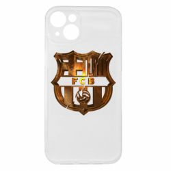 Чехол из раздела Барселона (Barcelona) ФК Барселона gold для Apple iPhone 15 Plus