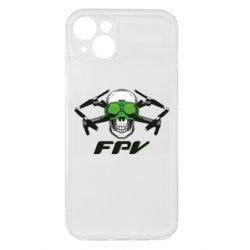 Чехол из раздела Операторы FPV FPV drone skull для Apple iPhone 15 Plus - FATLINE Чехол из раздела Операторы FPV FPV drone skull для Apple iPhone 15 Plus