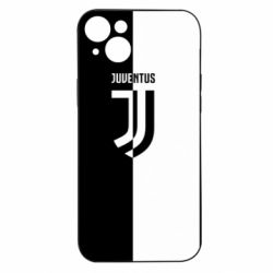 Чехол из раздела Ювентус (Juventus) Juventus black and white logo для Apple iPhone 15 Plus