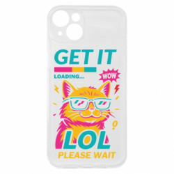 Чехол из раздела Авторские принты Кот в режиме вайбу для Apple iPhone 15 Plus - FATLINE Чехол из раздела Авторские принты Кот в режиме вайбу для Apple iPhone 15 Plus