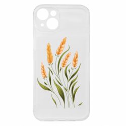 Чохол з розділу Авторські принти Колоски пшениці для Apple iPhone 15 Plus - FATLINE Чохол з розділу Авторські принти Колоски пшениці для Apple iPhone 15 Plus