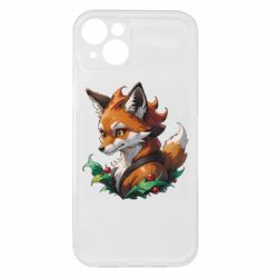 Чехол из раздела ShelganenOK Лиса и рождественские мотивы для Apple iPhone 15 Plus - FATLINE Чехол из раздела ShelganenOK Лиса и рождественские мотивы для Apple iPhone 15 Plus