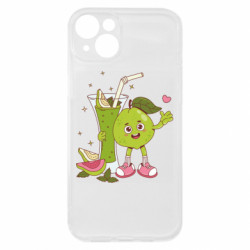 Чохол з розділу Напої Милий гуава з зеленим коктейлем для Apple iPhone 15 Plus - FATLINE Чохол з розділу Напої Милий гуава з зеленим коктейлем для Apple iPhone 15 Plus