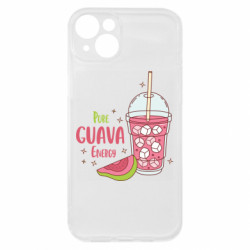 Чохол з розділу Напої Освіжаюча енергія гуави та льоду для Apple iPhone 15 Plus - FATLINE Чохол з розділу Напої Освіжаюча енергія гуави та льоду для Apple iPhone 15 Plus