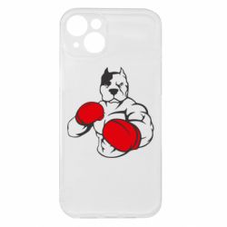 Чехол из раздела Бокс/Кикбоксинг Pitbull Boxing Logo для Apple iPhone 15 Plus