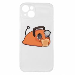 Чехол из раздела Человек-бензопила Почита с хлебушком для Apple iPhone 15 Plus