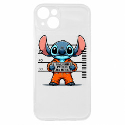 Чехол из раздела Лило и Стич поделил русню на нль для Apple iPhone 15 Plus - FATLINE Чехол из раздела Лило и Стич поделил русню на нль для Apple iPhone 15 Plus