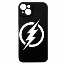 Чехол из раздела Flash Superhero logo для Apple iPhone 15 Plus - FATLINE Чехол из раздела Flash Superhero logo для Apple iPhone 15 Plus