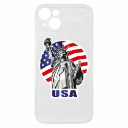 Чохол з розділу Авторські принти USA_New York для Apple iPhone 15 Plus - FATLINE Чохол з розділу Авторські принти USA_New York для Apple iPhone 15 Plus