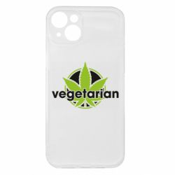 Чехол из раздела Авторские принты Vegetarian hemp для Apple iPhone 15 Plus - FATLINE Чехол из раздела Авторские принты Vegetarian hemp для Apple iPhone 15 Plus