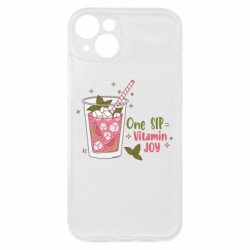 Чохол з розділу Напої Вітамінний коктейль з рожевої гуави для Apple iPhone 15 Plus - FATLINE Чохол з розділу Напої Вітамінний коктейль з рожевої гуави для Apple iPhone 15 Plus