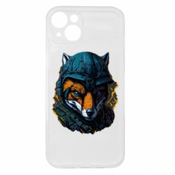 Чехол из раздела Bohdan Myroshnyk Военная лисица для Apple iPhone 15 Plus - FATLINE Чехол из раздела Bohdan Myroshnyk Военная лисица для Apple iPhone 15 Plus