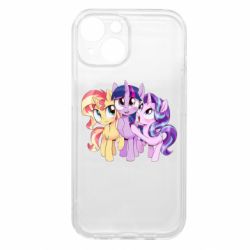 Чехол из раздела My Little Pony Pony friends для Apple iPhone 15