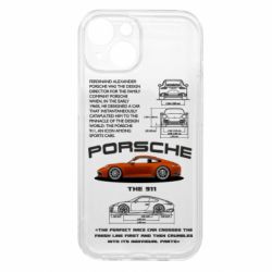 Чехол из раздела Автомобилистам Porsche 911 для Apple iPhone 15 - FATLINE Чехол из раздела Автомобилистам Porsche 911 для Apple iPhone 15