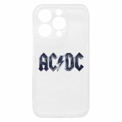 Чехол для iPhone 15 Pro AC/DC Logo