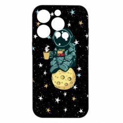 Чехол из раздела Любителям кофе Astronaut and coffee для Apple iPhone 15 Pro