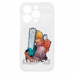 Чехол из раздела Человек-бензопила Денджи и Почита для Apple iPhone 15 Pro