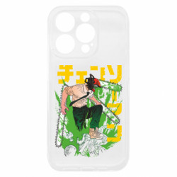 Чехол из раздела Человек-бензопила Denji для Apple iPhone 15 Pro