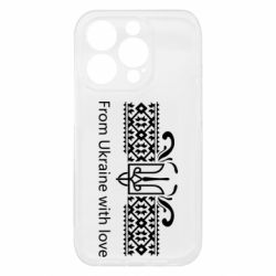 Чехол из раздела From Ukraine With Love From Ukraine With Love Герб для Apple iPhone 15 Pro
