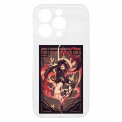 Чехол из раздела Genshin Impact Ху Тао с Хомой для Apple iPhone 15 Pro