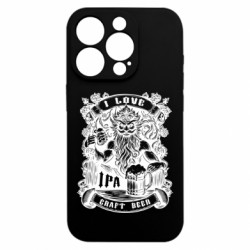 Чехол из раздела Авторские принты I love craft beer для Apple iPhone 15 Pro - FATLINE Чехол из раздела Авторские принты I love craft beer для Apple iPhone 15 Pro