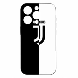 Чехол из раздела Ювентус (Juventus) Juventus black and white logo для Apple iPhone 15 Pro