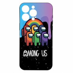 Чехол из раздела Игры Among Us art paints для Apple iPhone 15 Pro Max - FATLINE Чехол из раздела Игры Among Us art paints для Apple iPhone 15 Pro Max