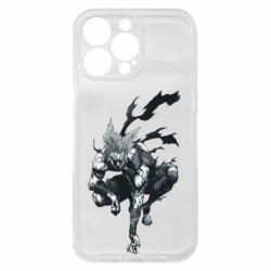 Чехол из раздела One punch man "Hero Hunter" Garou для Apple iPhone 15 Pro Max - FATLINE Чехол из раздела One punch man "Hero Hunter" Garou для Apple iPhone 15 Pro Max