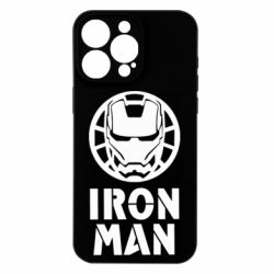 Чехол из раздела Железный человек Iron man text для Apple iPhone 15 Pro Max - FATLINE Чехол из раздела Железный человек Iron man text для Apple iPhone 15 Pro Max