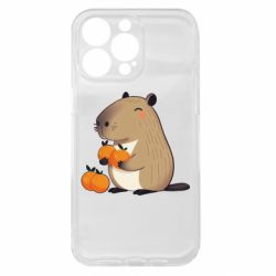 Чехол из раздела Капибара Капибара радуется апельсинам для Apple iPhone 15 Pro Max - FATLINE Чехол из раздела Капибара Капибара радуется апельсинам для Apple iPhone 15 Pro Max