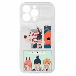 Чехол из раздела Человек-бензопила Команда Аки для Apple iPhone 15 Pro Max