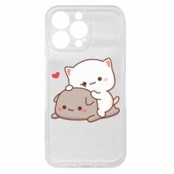 Чохол з розділу Кіт Котячі обійми для Apple iPhone 15 Pro Max - FATLINE Чохол з розділу Кіт Котячі обійми для Apple iPhone 15 Pro Max