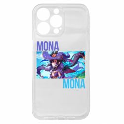 Чехол из раздела Genshin Impact Mona art для Apple iPhone 15 Pro Max